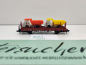 Preview: Arnold N DC 4477 Rungenwagen "2 Henschel Muldenkipper" Kbs442 / DB