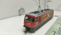 Preview: BEMO H0m DC 1259 118 RhB Ge4/4 III Nr. 640  Elektrische Neubaulokomotive / Werbe Lok "VEREINA"  OVP Analog