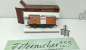 Preview: BEMO H0m DC 2266 121  RhB Gb 5021  Gedeckter Güterwagen JOSIAS GASSER BAUMMATERIAL   OVP