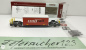 Preview: BEMO H0m DC 2289 122 Sb-v 7722 mit Container "Crossrail" / RhB / OVP