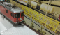 Preview: BEMO H0m DC 7258 100  Starterset RhB Güterzug / OVP / Analog