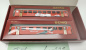 Preview: BEMO H0m DC 7478 400  Bar- und Jass wagen Set  /  WR 421 & B 736 / 2.Kl. / SBB / OVP