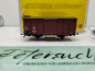 Preview: Brawa H0 DC 48029 Gedeckter Güterwagen / Gw / NEM / Brit-US-Zone / DRG / OVP