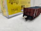 Preview: Brawa H0 DC 48428 offener Güterwagen Om 21 / SAAR 2825 / OVP