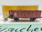 Preview: Brawa H0 DC 48433 off. Güterwagen "Europ" / Om 21 / NEM / DB / OVP