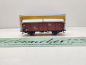 Preview: Brawa H0 DC 48627 Gedeckter Güterwagen / Ts-51 Kmmks / NEM / DB / OVP