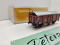 Preview: Brawa H0 DC 48627 Gedeckter Güterwagen / Ts-51 Kmmks / NEM / DB / OVP