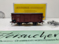 Preview: Brawa H0 DC 49790 Gedeckter Güterwagen Geh 10 / DB / OVP