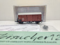 Preview: Brawa Modelle H0 DC 47973 ged. Güterwagen Gms30 / NEM / SAAR EUROP / OVP