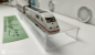 Preview: Fleischmann N DC BR402 030-1 ICE Triebwagen Set Licht Analog DB