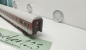 Preview: Fleischmann H0 AC 73 80 21-94 044-5 EuroCity-Schnellzugwagen / 2.KL / DB / NEM / K