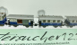 Preview: Fleischmann N DC 7969 Schienenreinigungslok  + 2 x Personenwagen 2.Kl. + Gepäckwagen