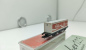 Preview: Fleischmann N DC 8243 Containertragwagen "COCA COLA" Lbs593 / DB / OVP