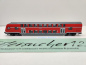Preview: Fleischmann N DC 8623 Doppelstocksteuerwagen 2.Kl DBbzf761 / NEM / DB