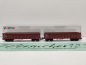 Preview: Hobbytrain N DC H23403 2er-Set offene Güterwagen Eanos-x052 / DB / OVP