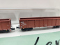 Preview: Hobbytrain N DC H23403 2er-Set offene Güterwagen Eanos-x052 / DB / OVP