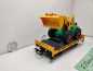 Preview: LBG Spur G 94069 / 2-achsiger offener Güterwagen Fachwagen mit Radlader
