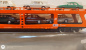 Preview: Märklin H0 AC 4174 Reisezug Autotransportwagen / 8 versch. PKW / ÖBB / OVP blau