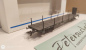 Preview: Märklin H0 AC 46280 Flachwagen mit Bremserhaus / K / K.Bay.Sts.B. / OVP weiß