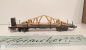 Preview: Märklin H0 AC 46282 Flachwagen mit Rungen / Ladung Dachstuhl / NEM / K.Bay.Sts.B.