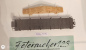 Preview: Märklin H0 AC 46282 Flachwagen mit Rungen / Ladung Dachstuhl / NEM / K.Bay.Sts.B.