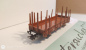 Preview: Märklin H0 AC ESO-02217 Rungenwagen / Kls 443 / K / DB