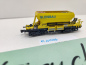 Preview: Minitrix N DC 11466 Schotterwagen "Gleisbau" aus Set / DB