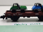 Preview: Minitrix N DC 13588 ex 51358800 Niederbordwagen + 2 Unimog Kklmmp514 / DB
