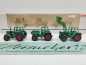 Preview: Märklin H0 1892 3 Fendt Modelle: Schlepper - Traktor m Schaufel - Geräteträger / OVP