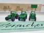 Preview: Märklin H0 1892 3 Fendt Modelle: Schlepper - Traktor m Schaufel - Geräteträger / OVP