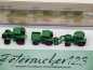 Preview: Märklin H0 1892 3 Fendt Modelle: Schlepper - Traktor m Schaufel - Geräteträger / OVP
