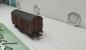 Preview: Märklin H0 223285  Gedeckter Güterwagen / DB / Braun