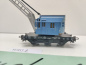 Preview: Märklin H0 AC 2853-2 Kranwagen Krupp-Ardelt aus Set / blau / DB
