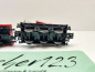 Preview: Märklin H0 AC 29426 Kranwagen rot + Kranschutzwagen rot / DB