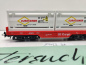 Preview: Märklin H0 AC 29453 1x Tragwagen mit 2 Container "eurotainer" aus Set / DB