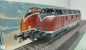 Preview: Märklin H0 3021 / V200 006   Diesellok ROT DB Hellblaue OVP