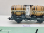 Preview: Märklin H0 AC 4432 Weinfasswagen m Brmshs / Spezial / Privat + EL