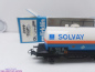 Preview: Märklin H0 AC 4447 KESSELWAGEN "SOLVAY" / Kessel Blau / SNCB / Blaue OVP