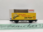 Preview: Märklin H0 AC 4481.330 Containerwagen "Die Post PTT" Lgs579 / Privat / OVP weiß