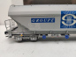 Preview: Märklin H0 AC 46341-03 Großraum-Getreidesilowagen (Typ Cerealier) / französischen Privatgesellschaft „GROUPE SOUFFLET“ / SNCF / OVP