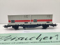Preview: Märklin H0 AC 4664 Containerwagen "DB" Lgjs598 / 2x 20' Container / DB