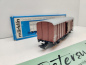 Preview: Märklin H0 AC 4698 ged. Güterwagen Bremserhaus / Hhk / SBB / OVP blau