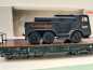 Preview: Märklin H0 AC 4866 Schwerlast-Flachwg + Kaelble Fahrzeug / NEM / DRG / OVP weiß