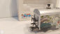 Preview: Märklin H0 AC 48704 gedeckter Güterwagen "Looney Tunes" / 1.FC JW 2004 / OVP weiß