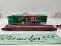 Preview: Märklin H0 AC 498 3 182-4 / rollende Landstraße / LKW ORO / NEM / DB
