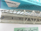 Preview: MÄRKLIN H0 AC 7163 1x Bogenbrücke Blech für M-Gleis / OVP hellblau