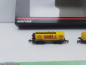 Preview: Märklin Z DC 82070 Kesselwagenset Shell / Gelb / 2 Anhänger / OVP