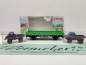 Preview: Märklin H0 AC 94110 Niederbordwagen "1.FC Märklin'01" & 2 Unimog / OVP bunt