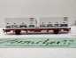 Preview: Märklin H0 AC 94339 / Sondermodell Behälter-Tragwagens / Bauart Lgns 570 / DB AG