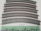 Preview: Märklin H0 AC 2231 5x gebogenes K-Gleis / R 424,6 / 30° = 1/1  / Kleber, Farbe, Rost